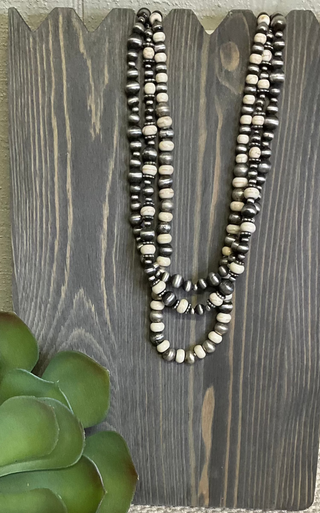 Gritty Grace 3 Strand Necklace