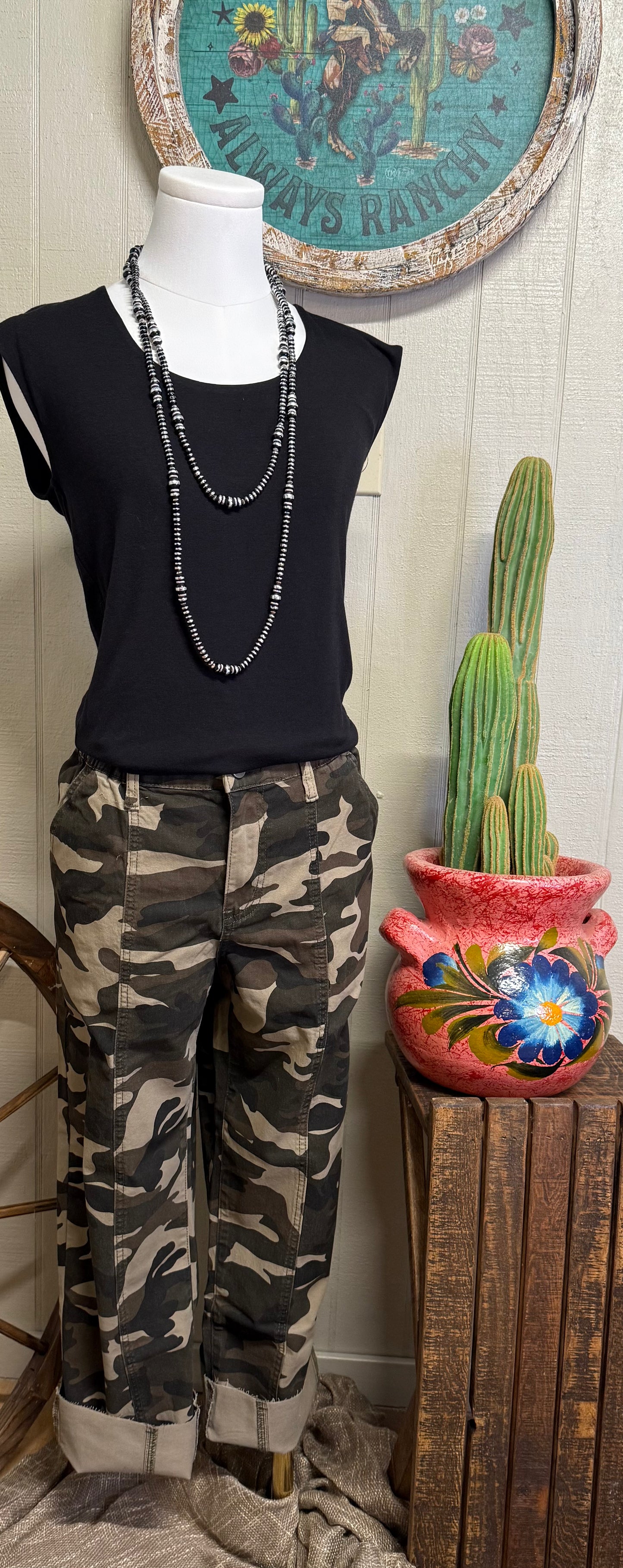 Charlene Camo Pants