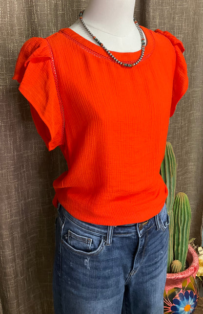 April Tulip Sleeve Top