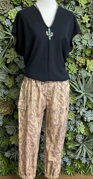 Raquel Boot Stitch Joggers