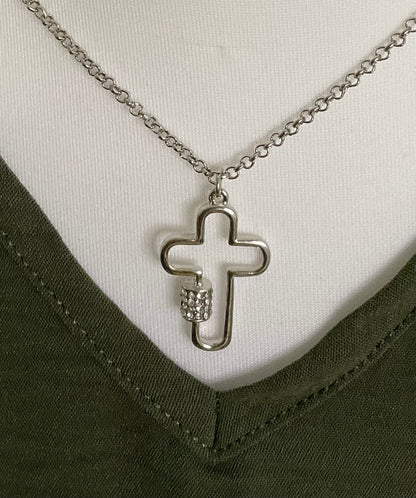 Sunday Morning Cross Necklace