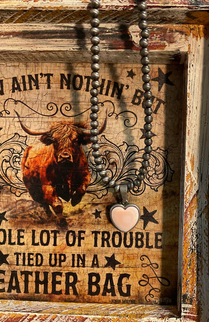 Prairie Rose Necklace