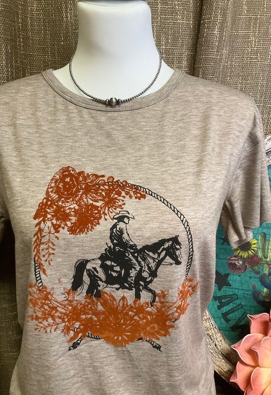 Western Bloom Tee