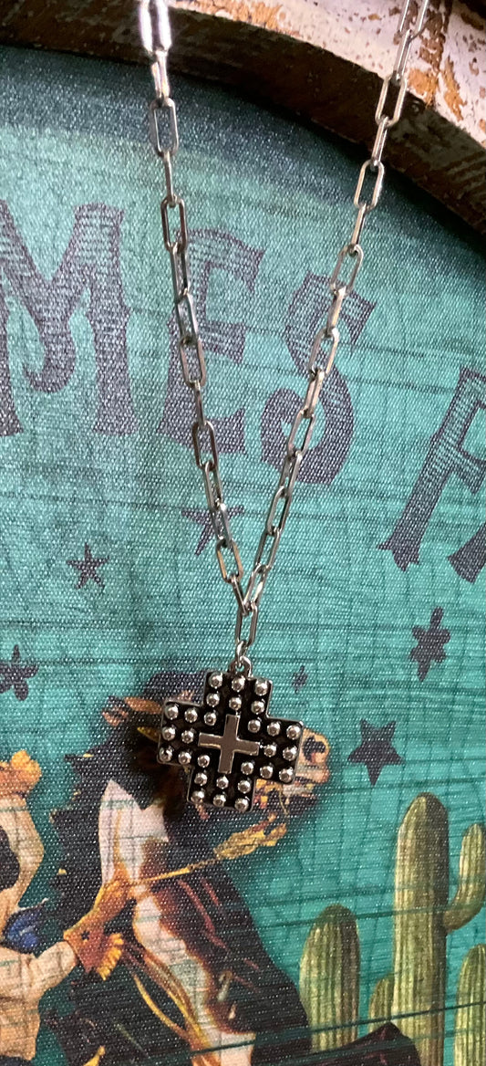 Estes Cross Necklace