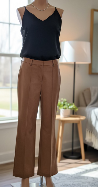 Camile Faux Leather Pants