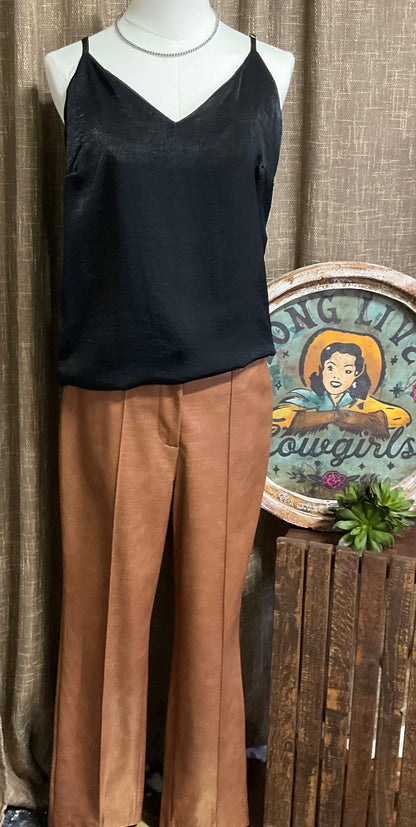 Camile Faux Leather Pants