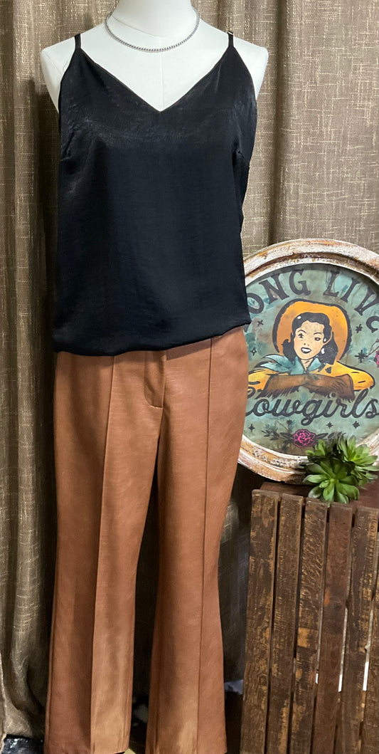 Camile Faux Leather Pants