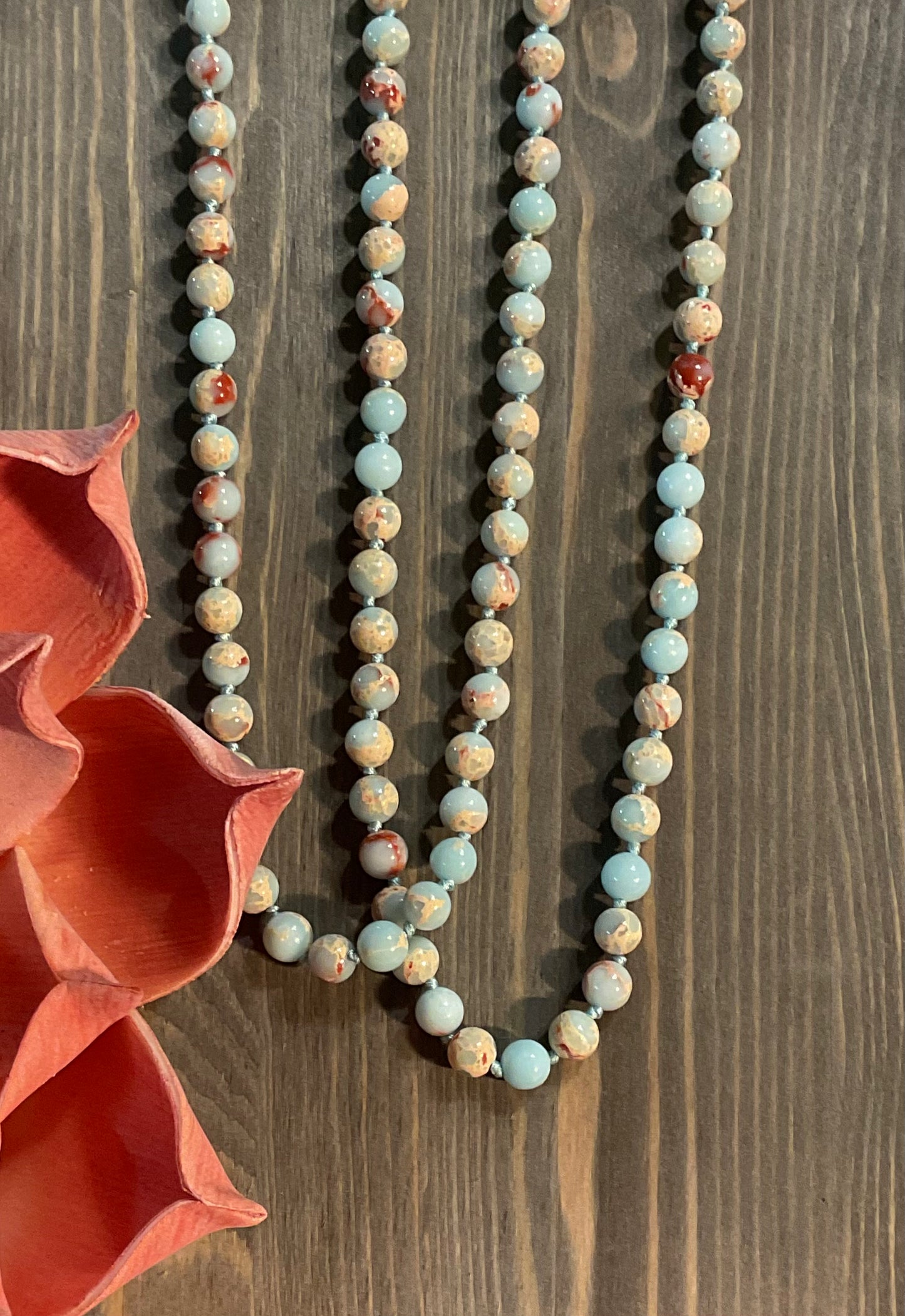 Harbor Mist Jasper Necklace