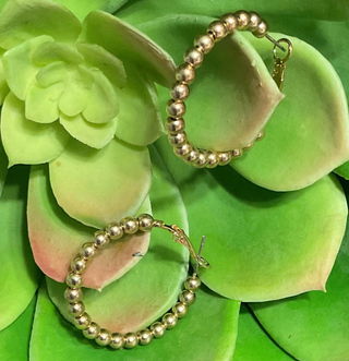 Golden Loop Dreams Earrings