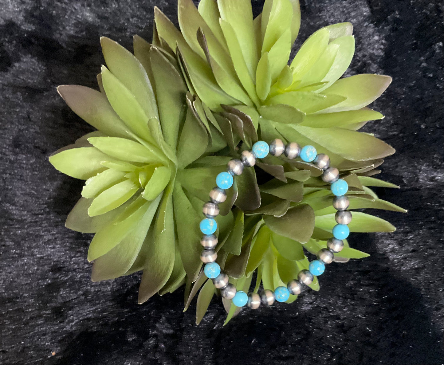 Victoria Sterling Turquoise Bracelet