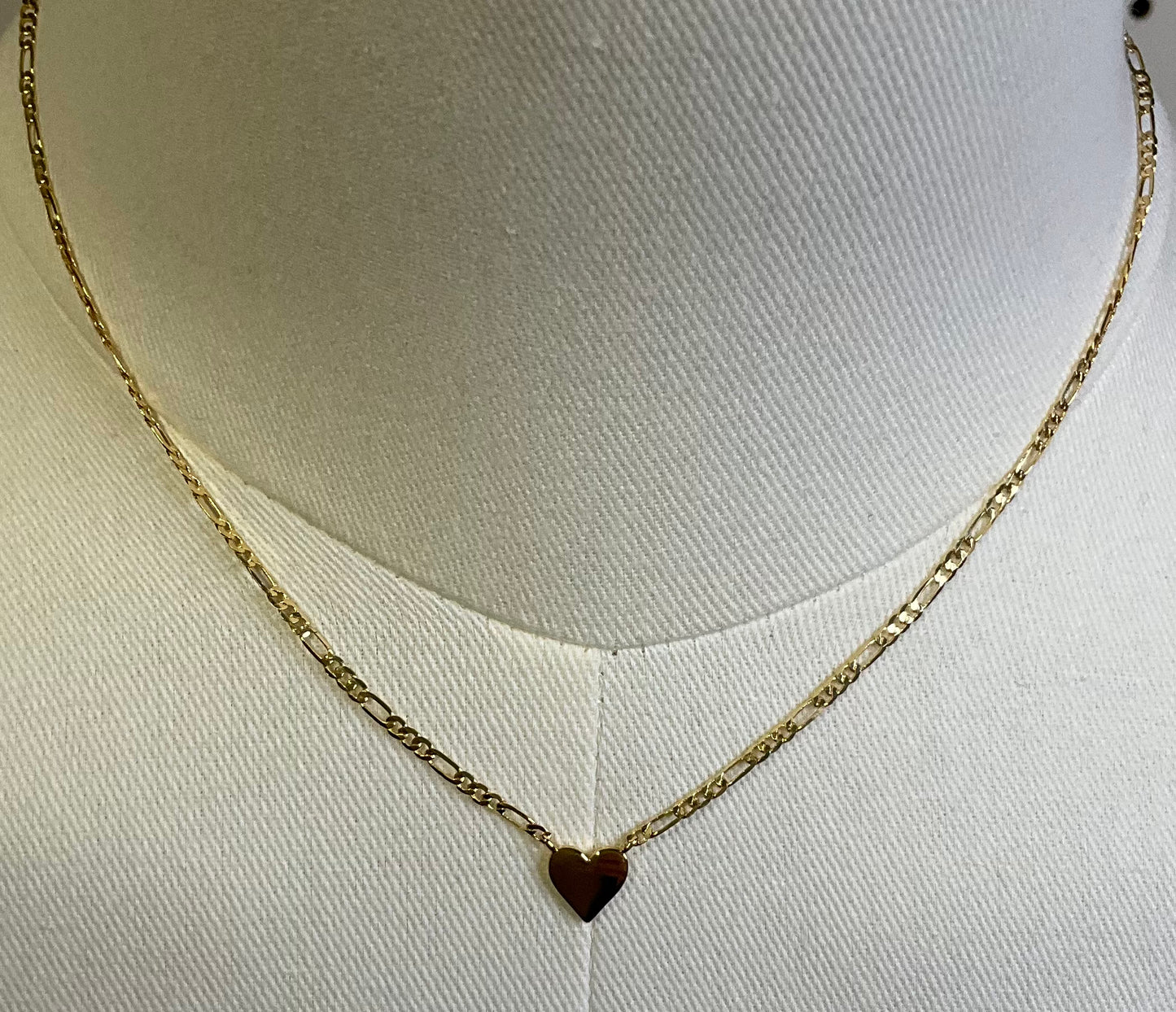 Gold Dipped Heart Necklace