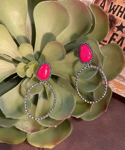 Painted Sky Dangle Earrings