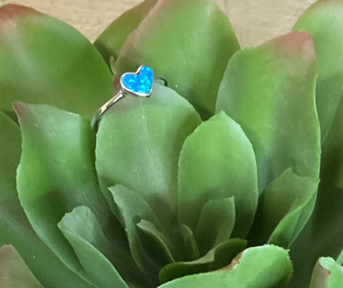 Dainty Grit Sterling Ring