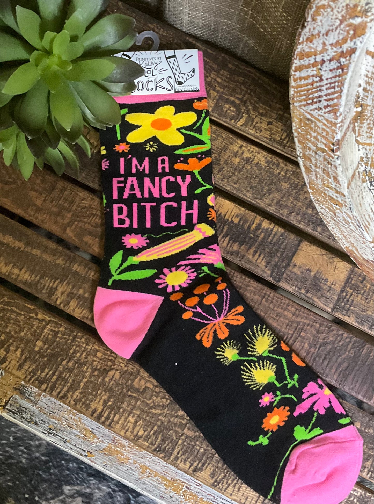 Fancy B* Socks