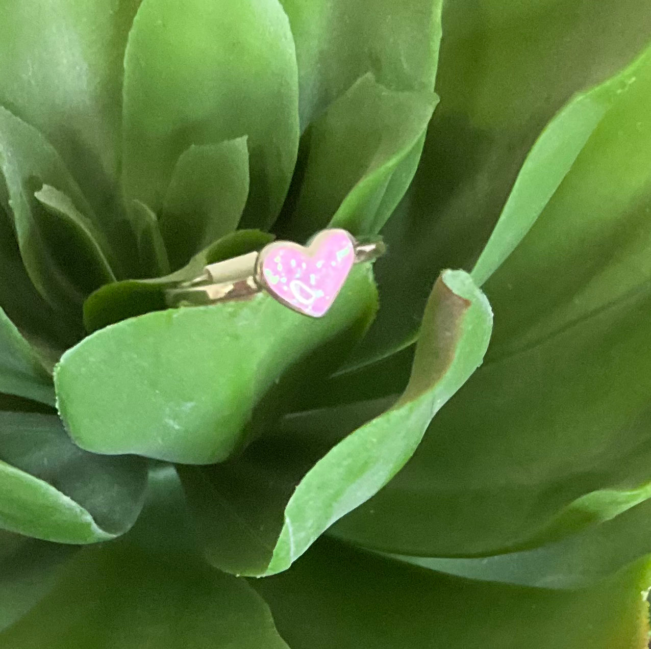 Dainty Grit Sterling Ring