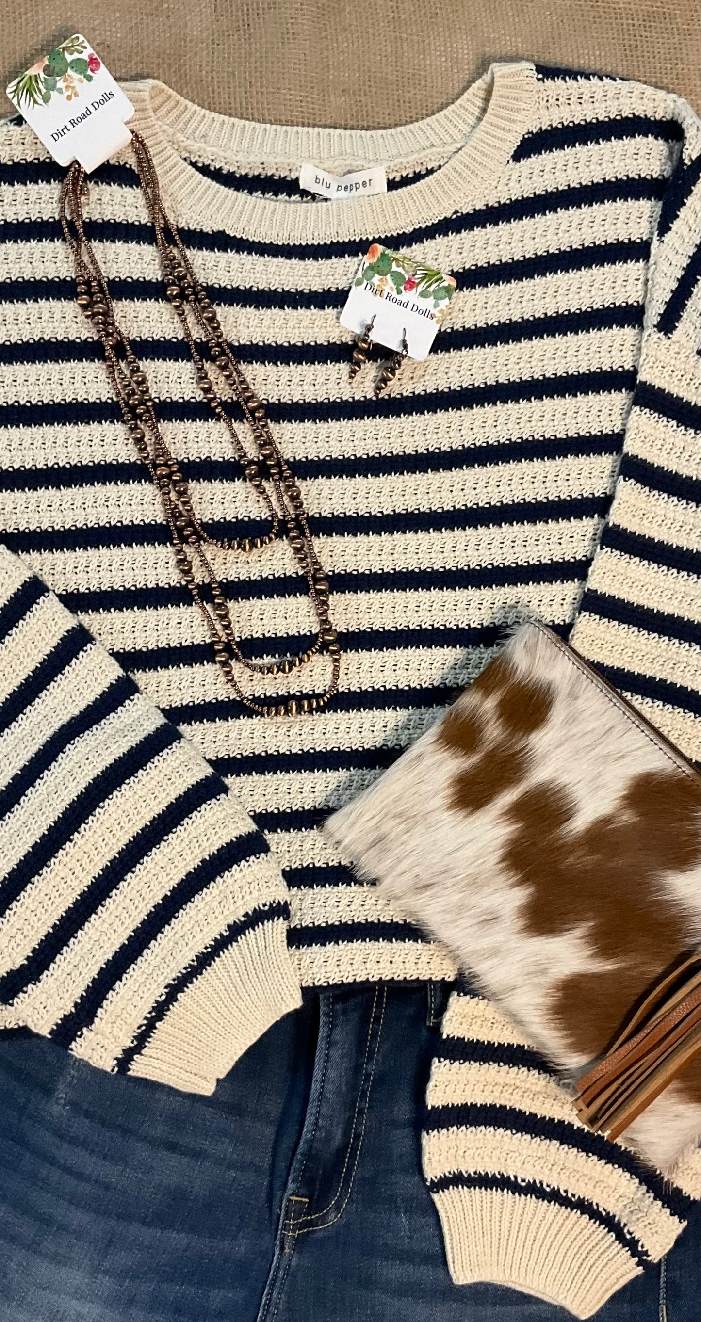 Blaire Stripe Sweater