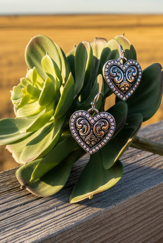 Heart & Soul Drop Earrings
