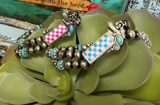 Cactus Check Bracelet