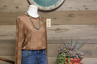 Brandin’ Iron Mesh Top