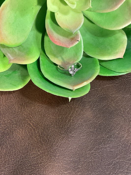 Saguaro Bloom Sterling Ring