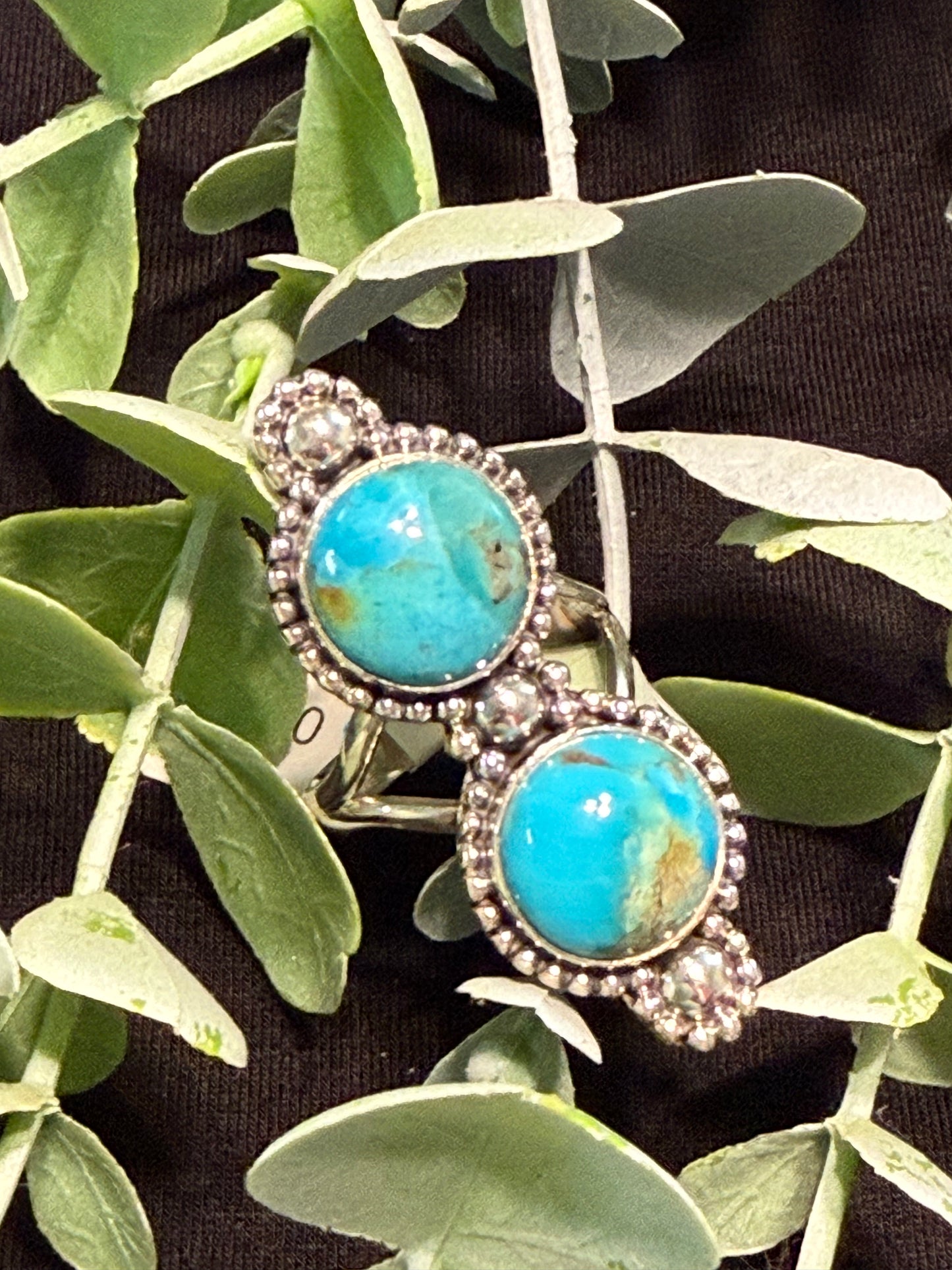Twin Rivers Turquoise Ring