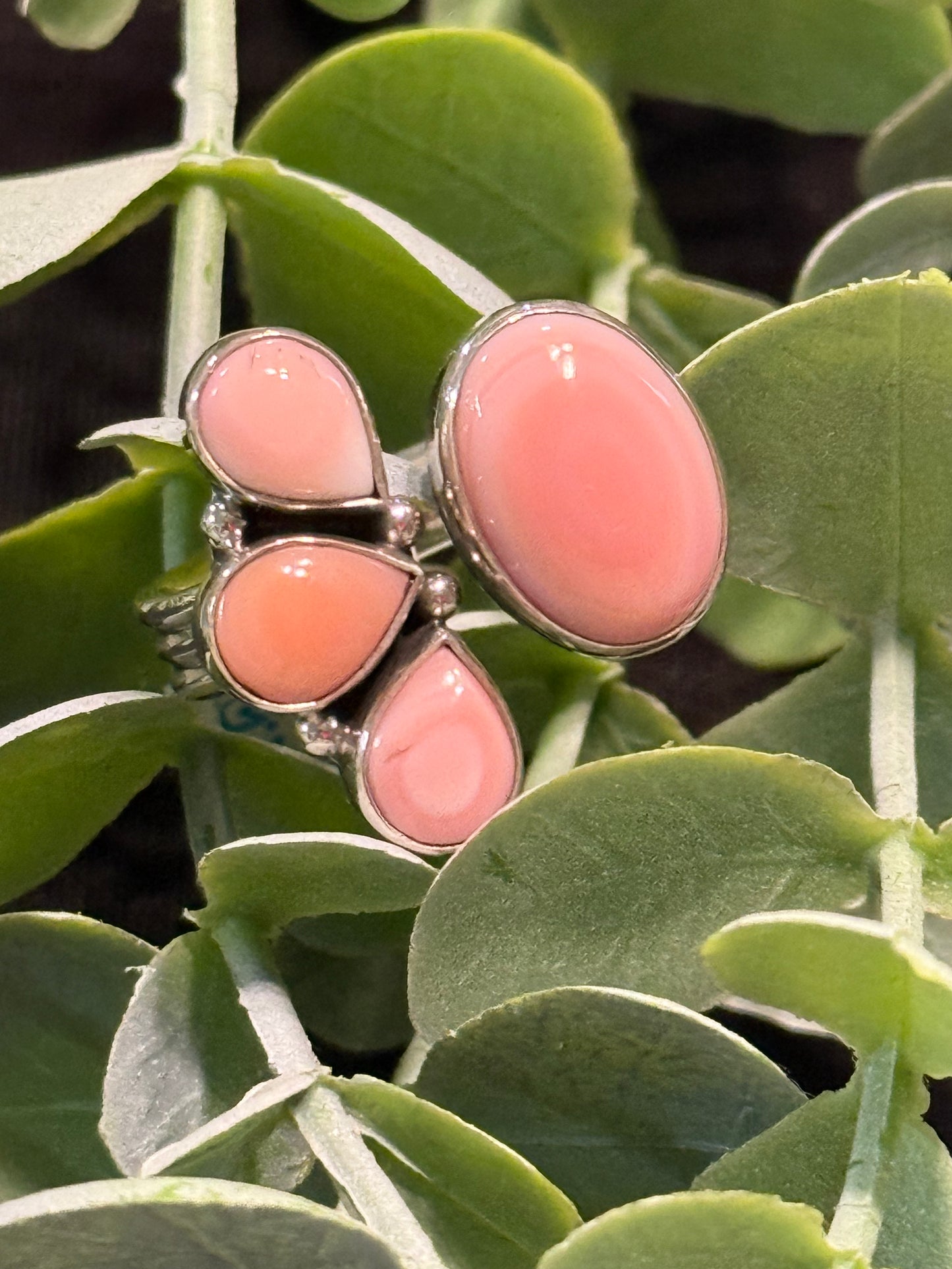 Blushwater Pink Conch Ring