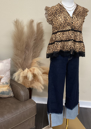 Wild Romance Leopard Top