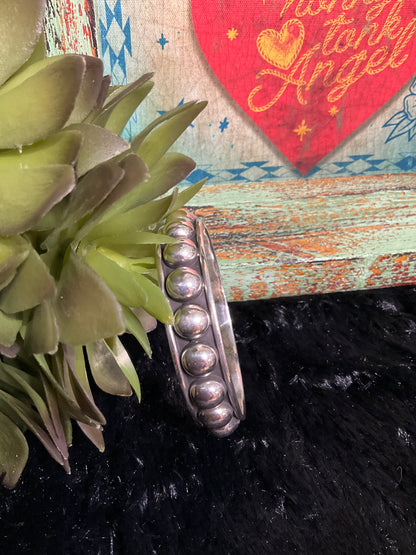 Cactus Springs Sterling Bangle