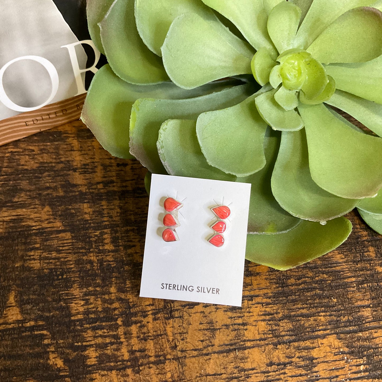 Spitfire Spark Sterling Earrings