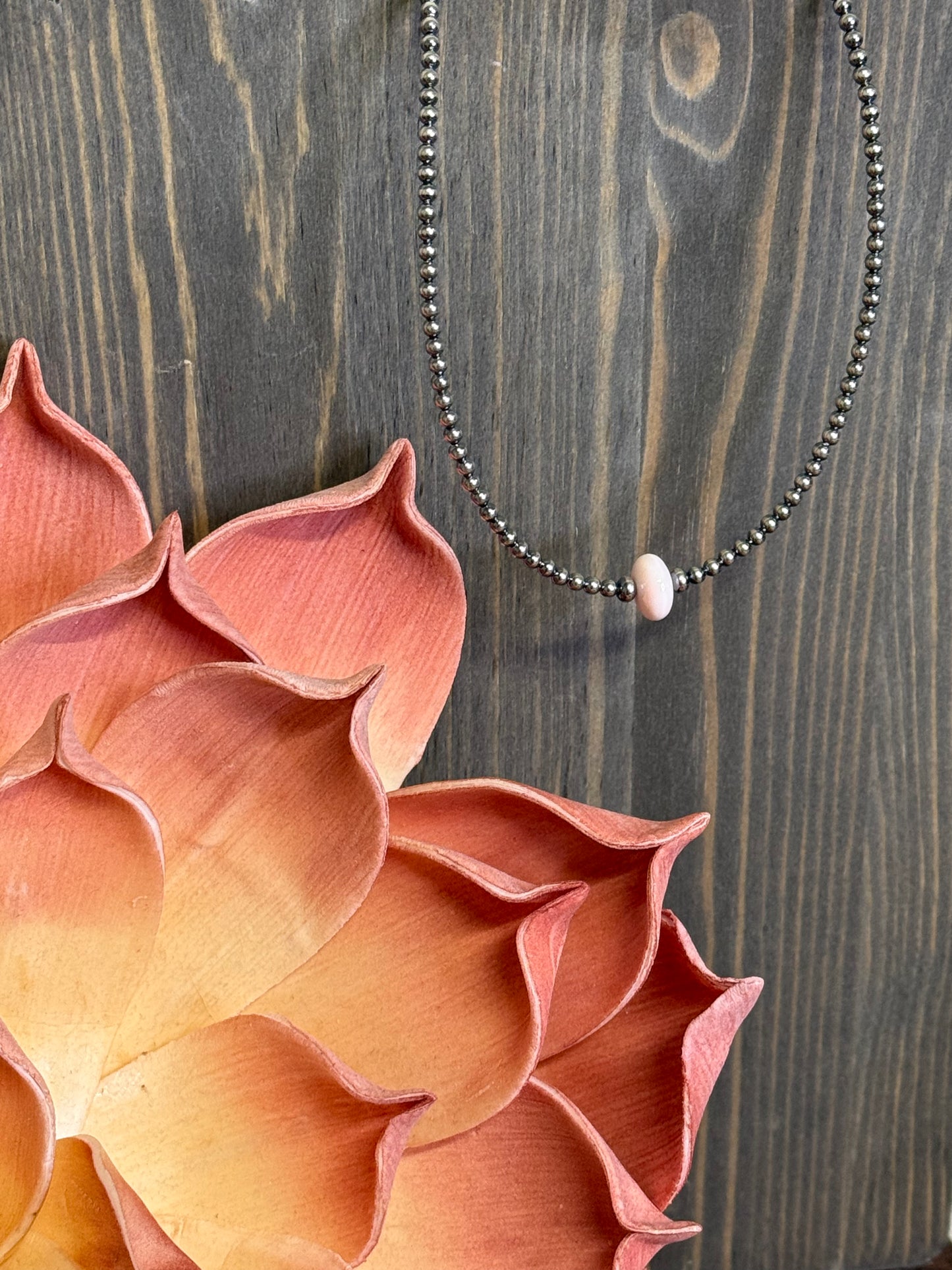 Sagebrush Rose Sterling Choker