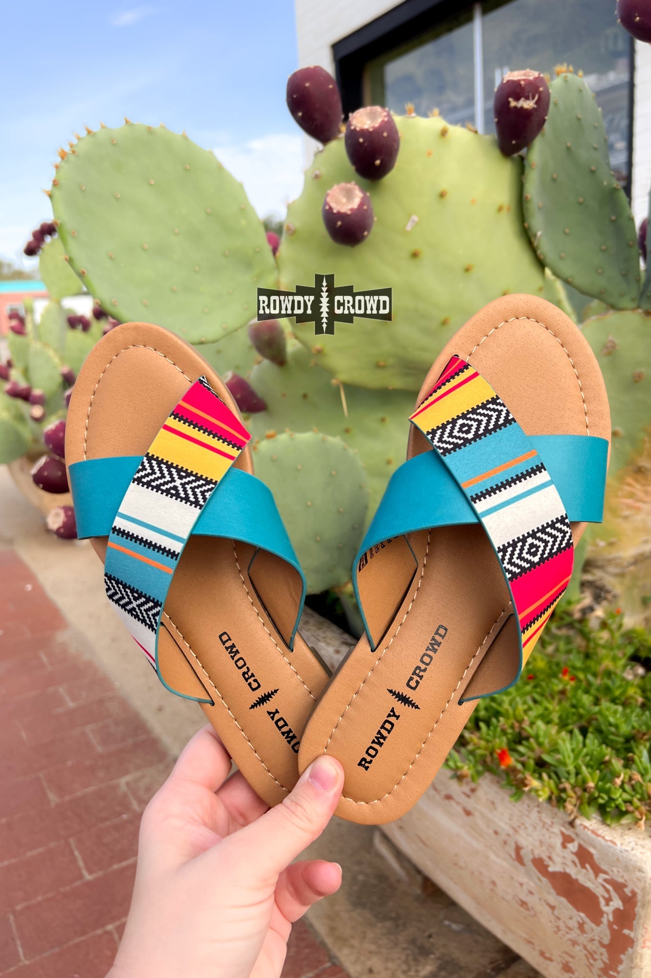 Shiner Serape Sandals