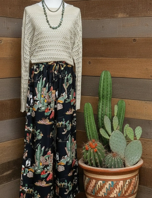 Midnight Roundup Wide Leg Pants