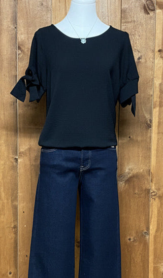 Easy Does It Tie Sleeve Top