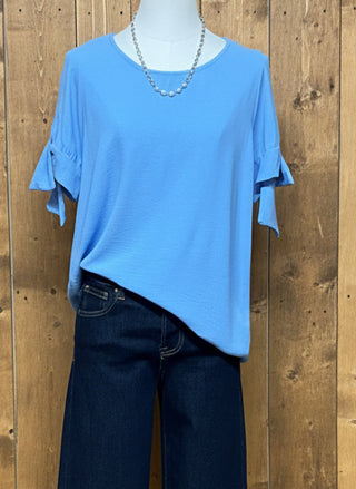 Easy Does It Tie Sleeve Top
