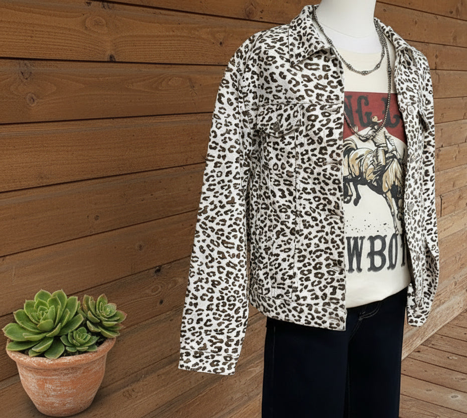 Wild Card Denim Jacket