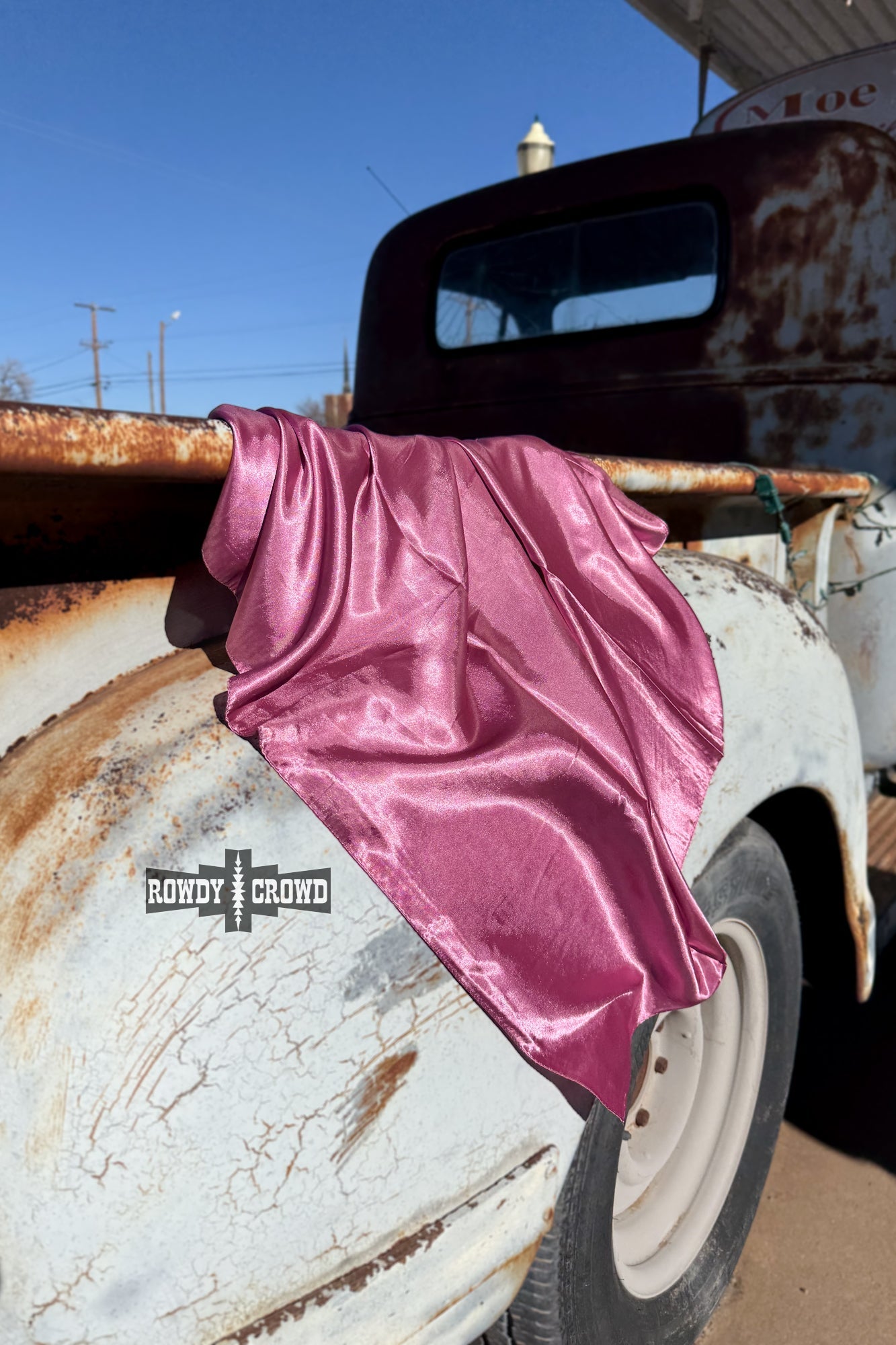 Wynonna Wild Rag in silky polyester, 36x36 solid color scarf for women – versatile western head scarf, neckerchief, or top in 13 color options