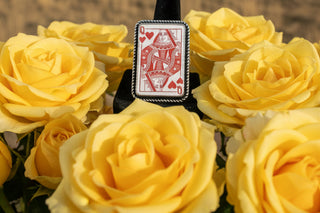 Queen of Hearts Adjustable Ring
