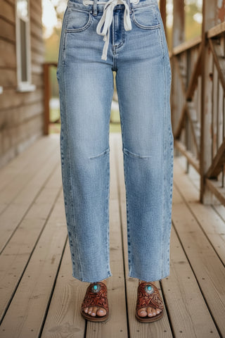 Risen Off Duty Barrel Jeans
