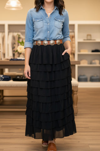 Ruffled & Reckless Skirt