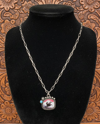 Running Free Pendant Necklace