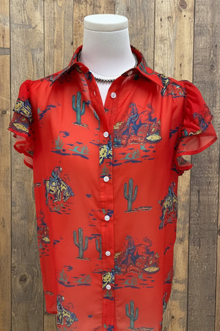 Saddle Song Blouse