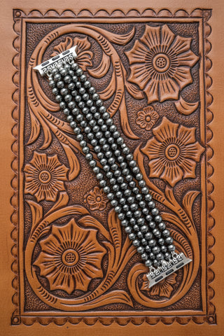 Silver Stack Apple Watch Band