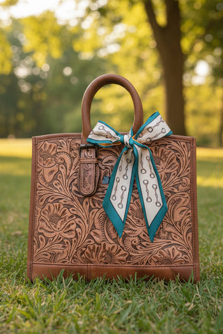 Sloane Snaffle Bit Twilly Scarf
