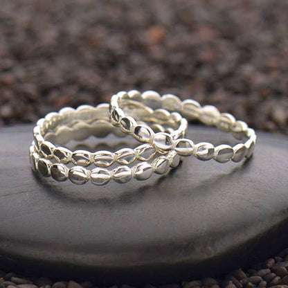 Sterling Lucy Silver Stacking Ring