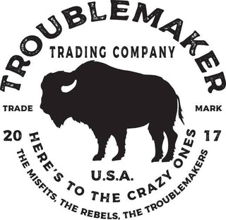 Troublemaker Cowgirl Turquoise - Square Framed Artwork