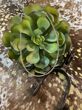 Little Bit of Orange Choker