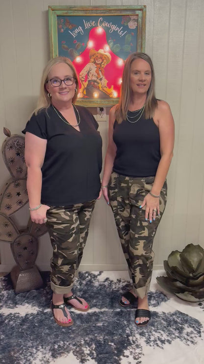 Charlene Camo Pants