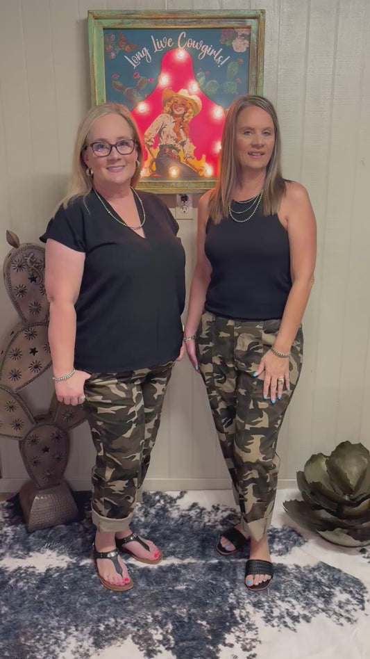 Charlene Camo Pants