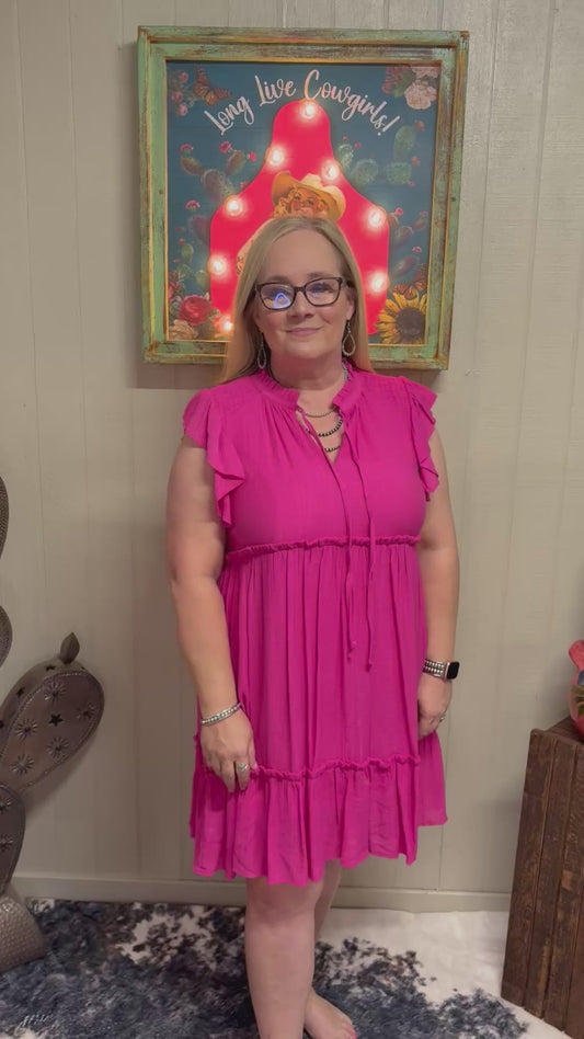 Aleah Ruffled Dress