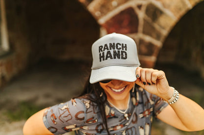 Ranch Hand Trucker HatGreyOS